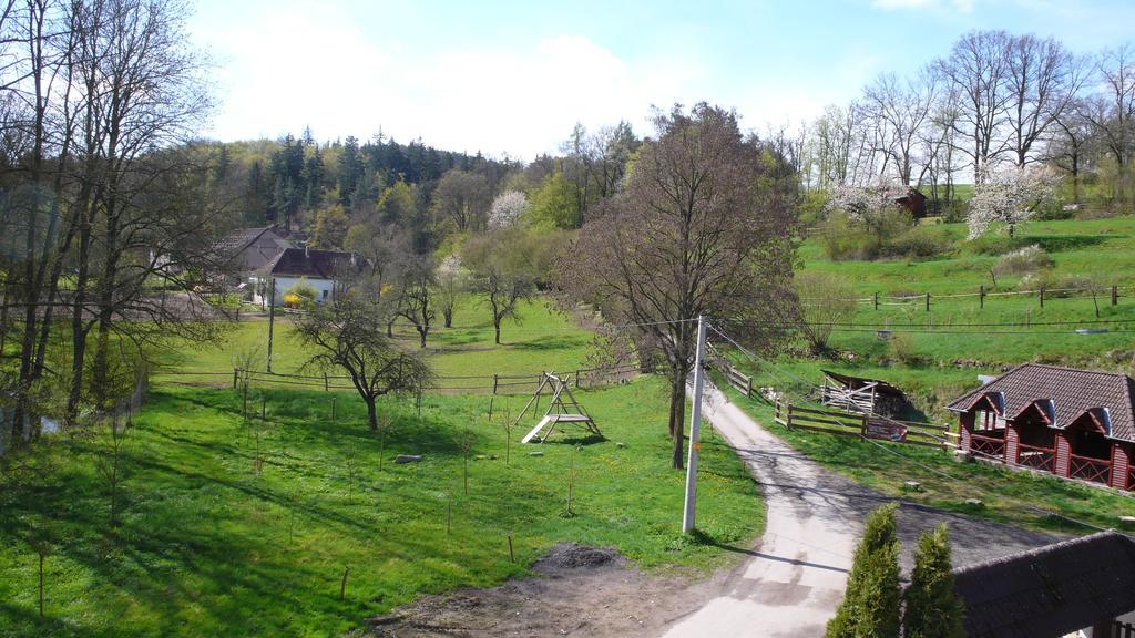 Penzion Padrtuv Mlyn Trebic Luaran gambar
